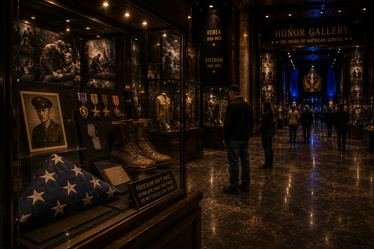 National Legacy Wall museum-quality traveling remembrance experience